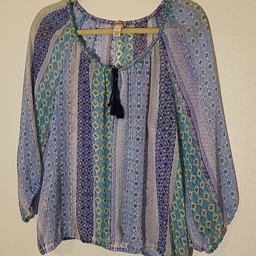 👀Arizona Sheer Top Sz XL
